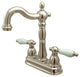 Kingston Brass 4" Centerset Bar Faucet, Polished Nickel
