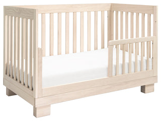 Modo 3-in-1 Convertible Crib With Toddler Bed Conversion Kit, Washed Natural