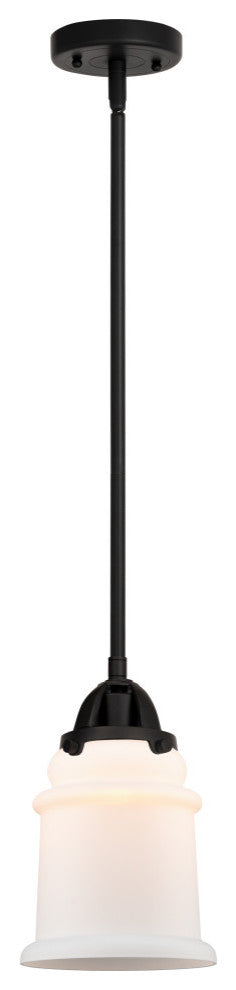 Canton Mini Pendant, Matte Black, Matte White, Matte White