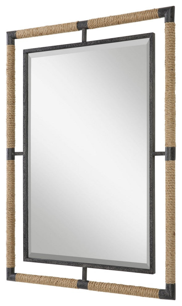 Uttermost Melville Iron & Rope Mirror 09769