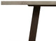 Elodie Gray Concrete and Dark Gray Oak Rectangle Dining Table