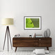 "Hallo" Framed Digital Print by Yoline Santosa, 38"x29"