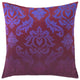 Surya Elizabeth SY-013 22"x22" Pillow Kit, Eggplant/Violet