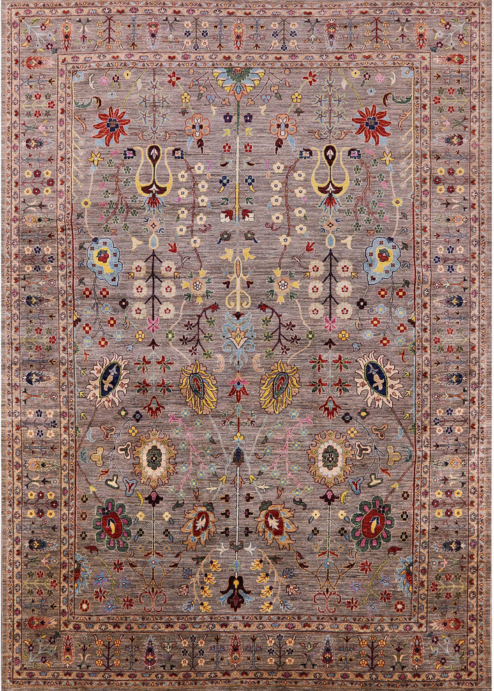 Ahgly Company Indoor Rectangle Mid-Century Modern Area Rugs, 2' x 4'