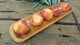 Food Safe Baguette Wood Dough Bowl, Small