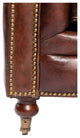 Birmingham Sofa Cappuccino Brown Leather