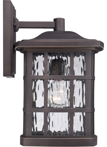 Stonington 1-Light Outdoor Lantern, White Lustre