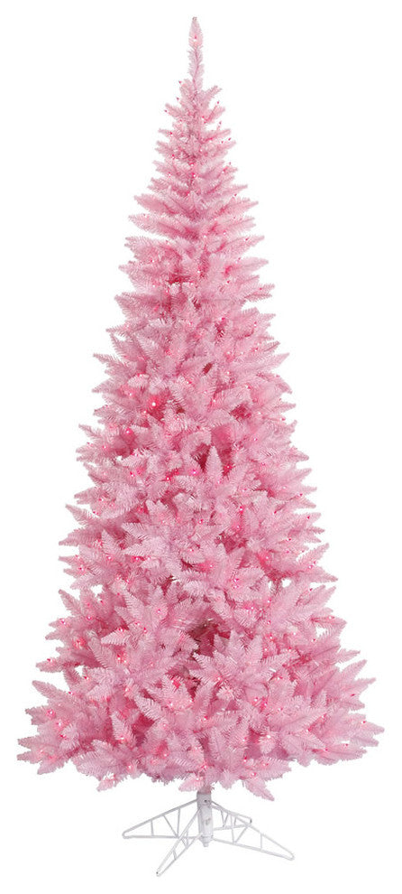 4.5'X24" Pink Slim Fir Dl Led 200Pk 400T