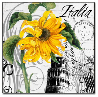 Color Bakery 'Italia I' Canvas Art, 35"x35"