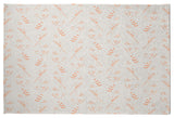 Muted Bongo Rug, Orange, 5'x7'
