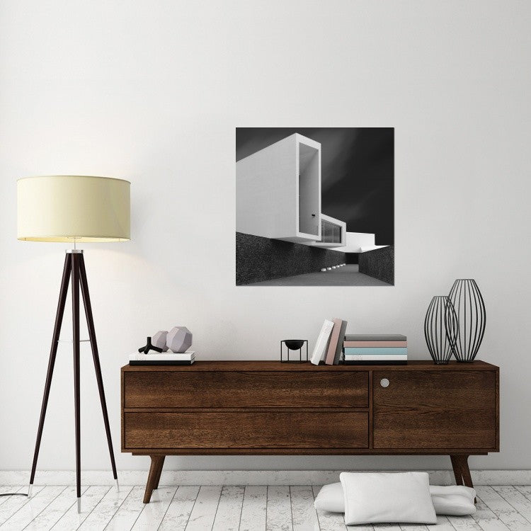 "White Walls" Stretched Canvas Giclee by Olavo Azevedo, 36x36"