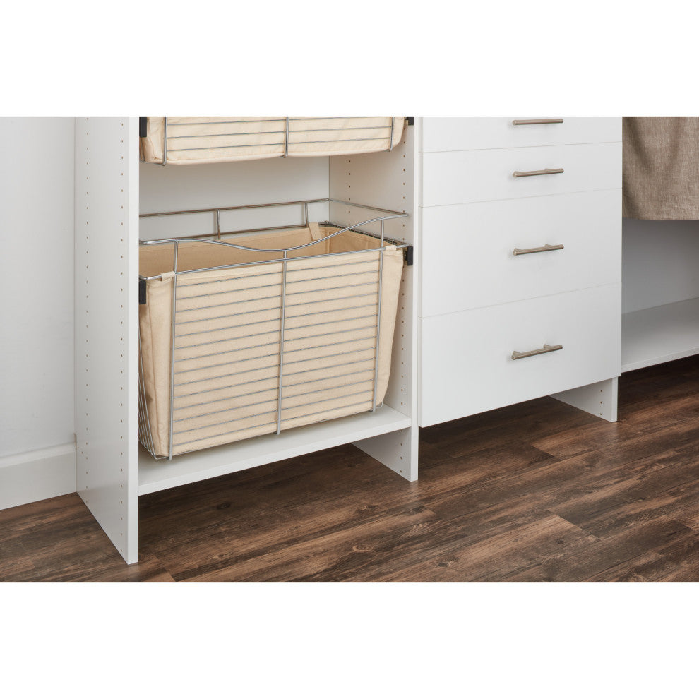 Basket Liners for CB Series Closet Baskets, Tan, 22.75Wx14.62Dx14.79H
