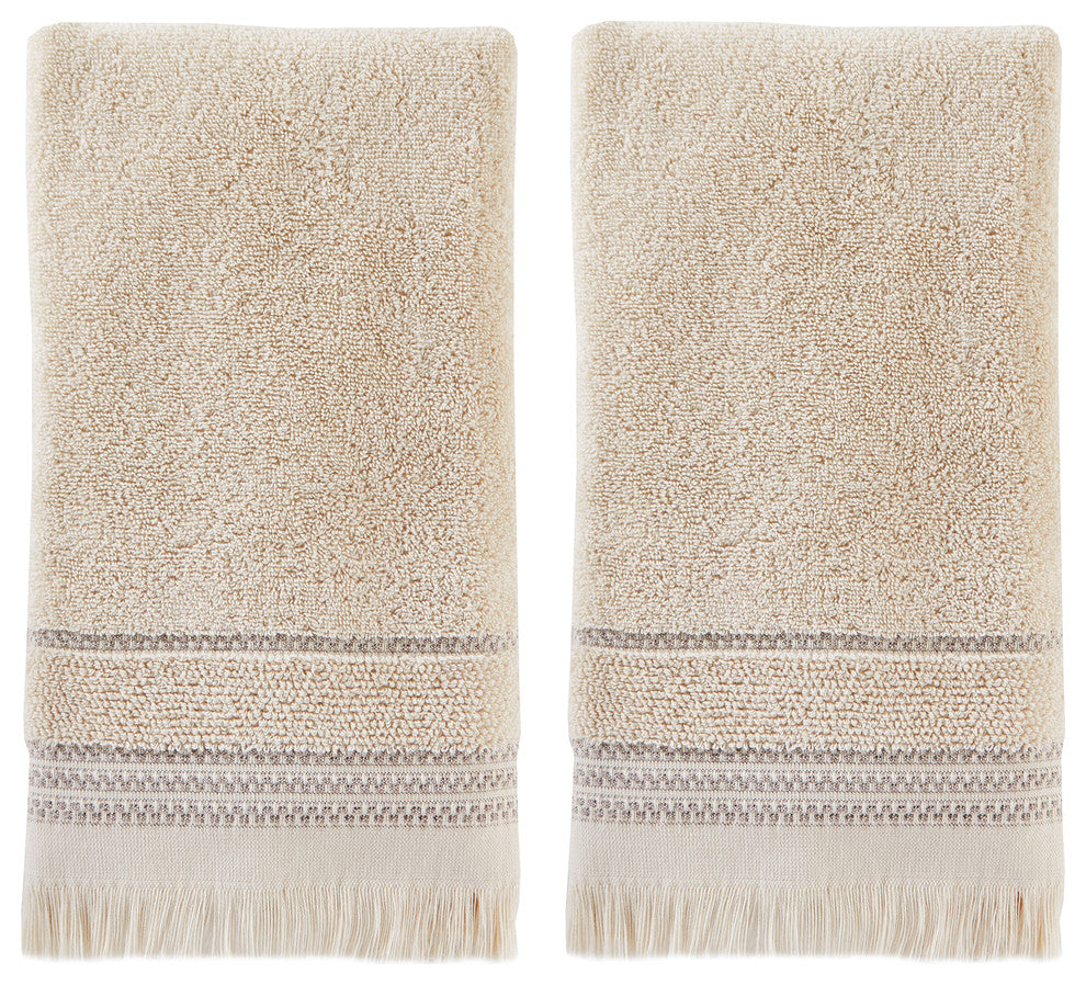 Jude Fringe Hand Towel, Set of 2