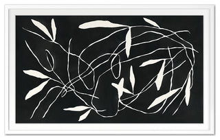 Tumbling Vine Fine Art Print, White, 26"x42"