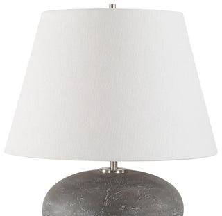 Uttermost Beckley Gray Stone Table Lamp