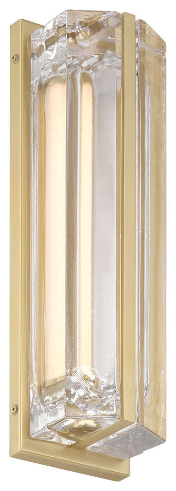 Langferd, Outdoor, 16", Gold, Clear Glass