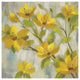 "Golden Bloom I" Digital Paper Print by Silvia Vassileva, 26"x26"