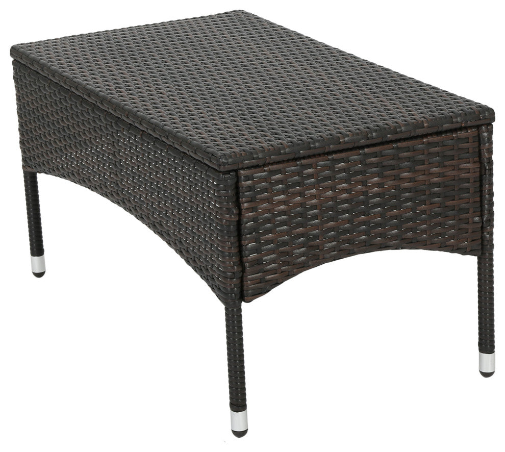 GDF Studio 2-Piece Ines Multi-Brown Outdoor Set