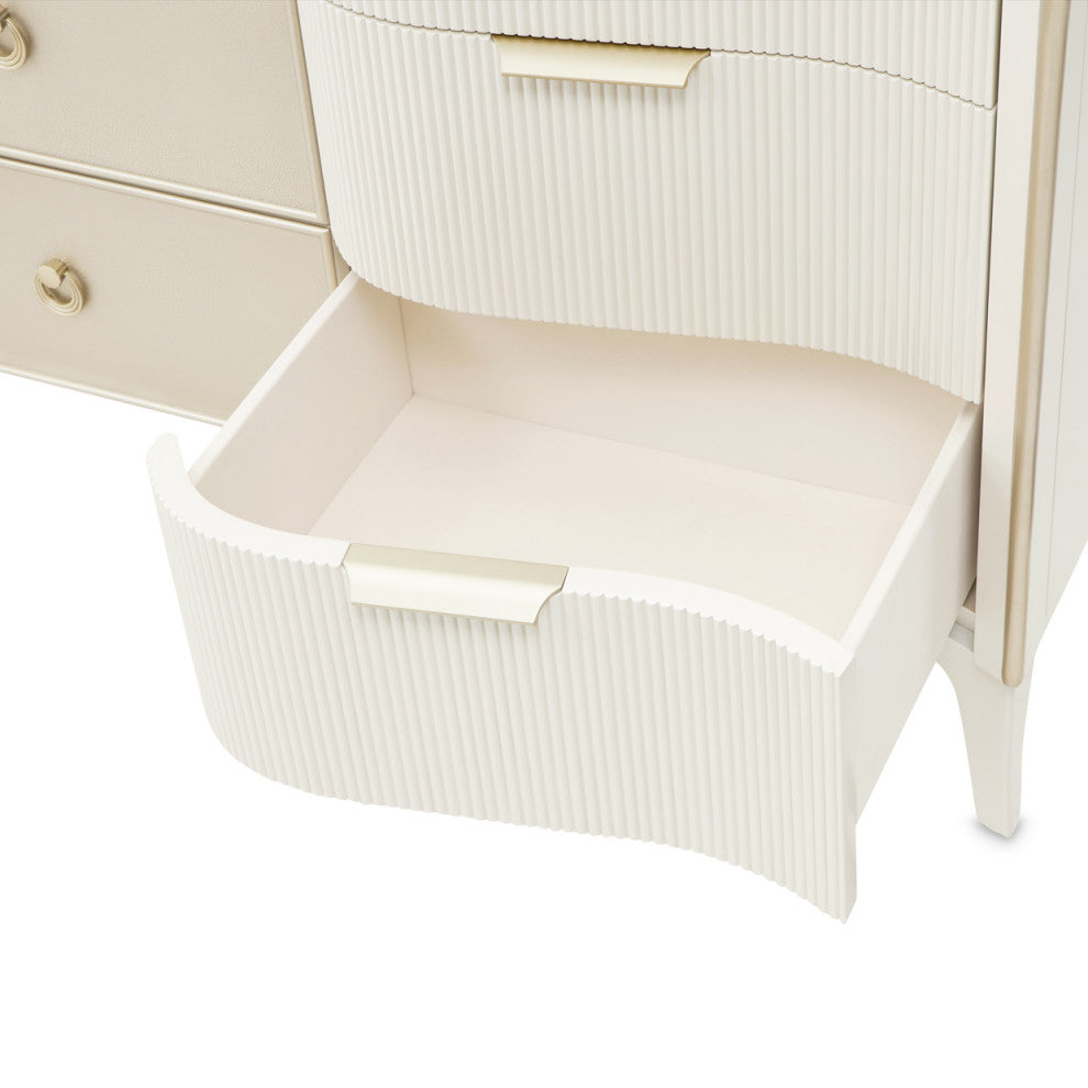 La Marisia Dresser, Creamy Pearl