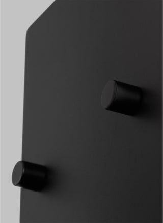 Zire One Light Wall / Bath Sconce, Midnight Black