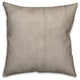 B Rustic Wreath Monogram Spun Poly Pillow, 18x18