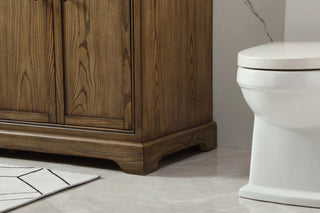 Home Living 21.5" Transitional Driftwood-Light Bathroom Vanity