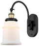 Innovations 918-1W-BAB-G181-LED 1 Light 6.5" Sconce, Black Antique Brass