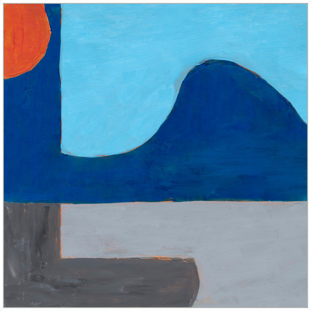 Blue And Hot 1, Giclee Reproduction Artwork