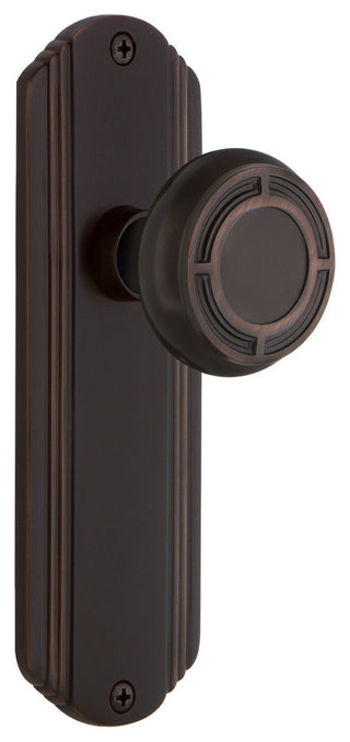 Deco Plate Double Dummy Mission Door Knob
