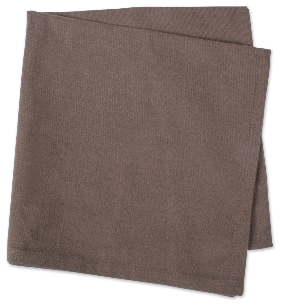 DII Dark Brown Napkin, Set of 6