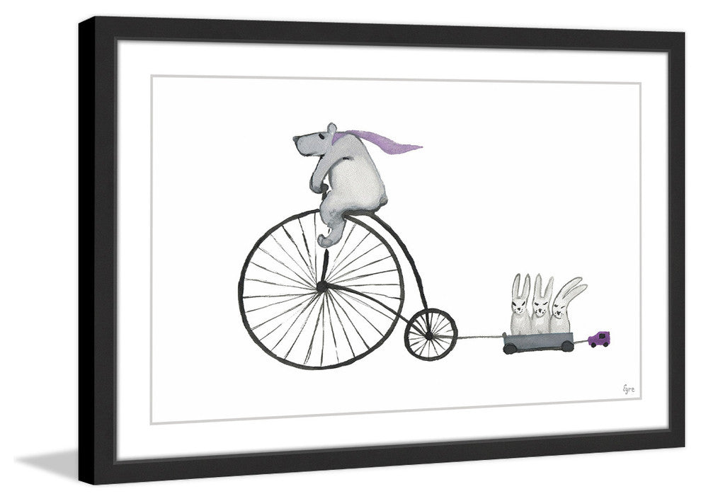 "Family Travels" Framed Painting Print, 45"x30"
