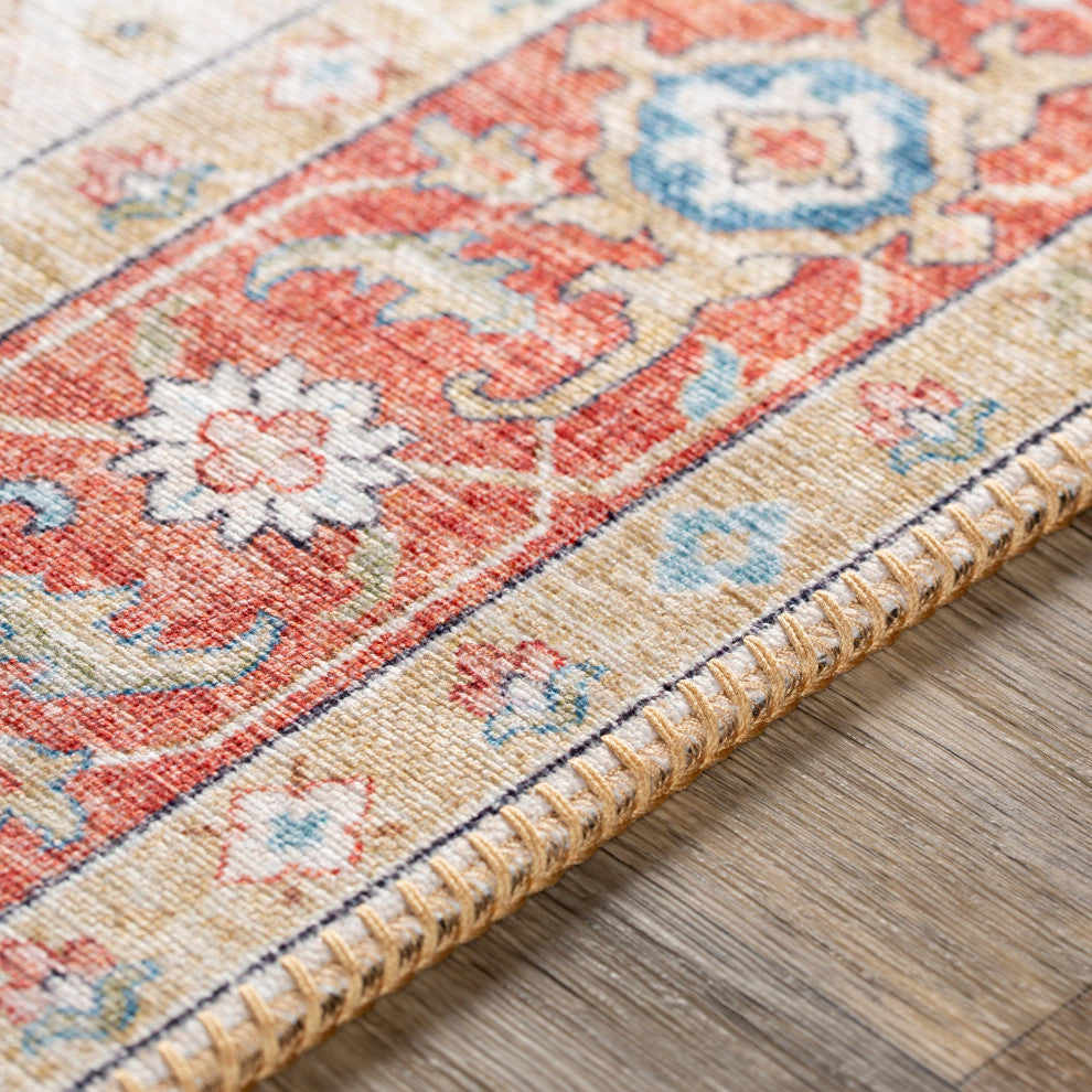 Iris IRS-2314 Traditional Light Beige 5'x7'6" Area Rug