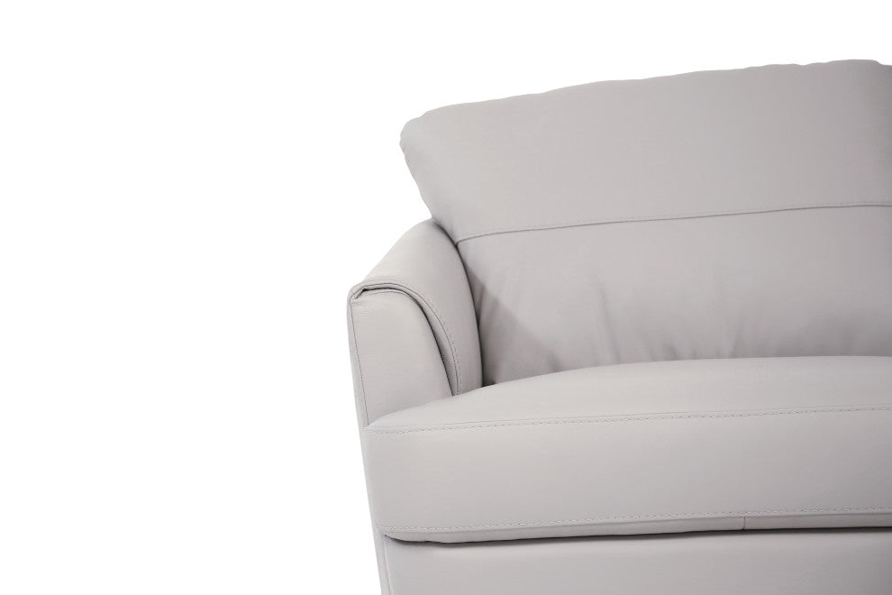 ACME Helena Sofa, Pearl Gray Leather