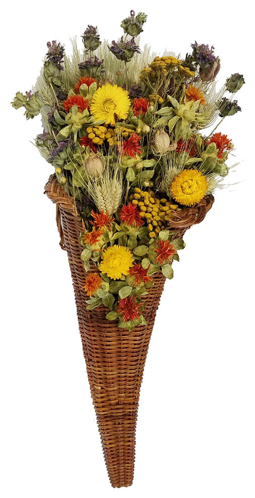 Cornucopia Floral Arrangement