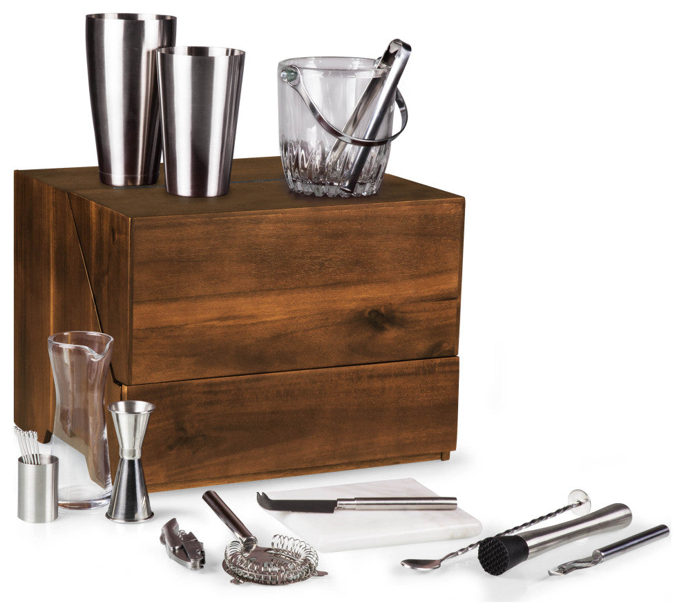 Madison Tabletop Bar - Brown