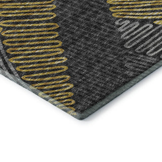 Addison Premium Washable Mayfield AMF117 Gray 5' x 7'6" Rug