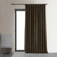 Signature Java Doublewide Blackout Velvet Curtain Single Panel, 100"x108"