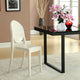 Modern Contemporary Kitchen Dining Side Chair White, Outdoor or Indoor