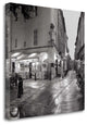 "Carrefour Bistro" By Alan Blaustein, Giclee Print on Gallery Wrap Canvas