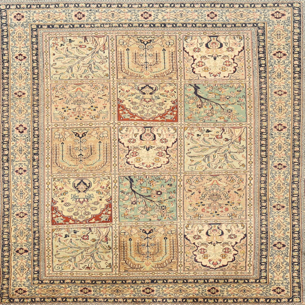 Ahgly Company Indoor Square Traditional Area Rugs, 5' Square