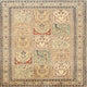 Ahgly Company Indoor Square Traditional Area Rugs, 5' Square