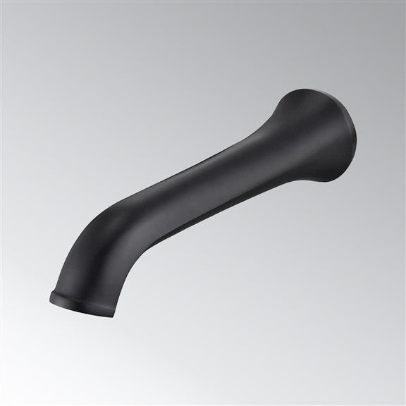 Fontana Commercial Wall Mount Touchless Commercial Automatic Sensor Faucet Matte