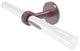 Clearview 2 Arm Guest Towel Holder with Groovy Accents, Antique Copper