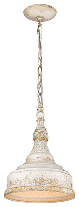 Keating 1-Light Pendant, Antique Ivory