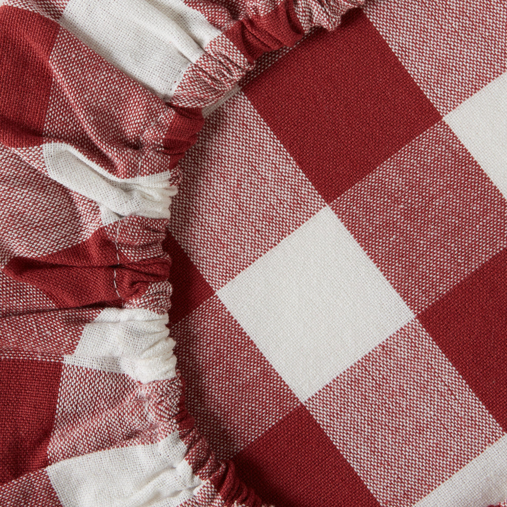 DII Asst Barn Red Buffalo Check Woven Dish Cover (Set of 3)