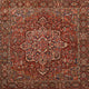 Ahgly Company Indoor Square Traditional Area Rugs, 8' Square