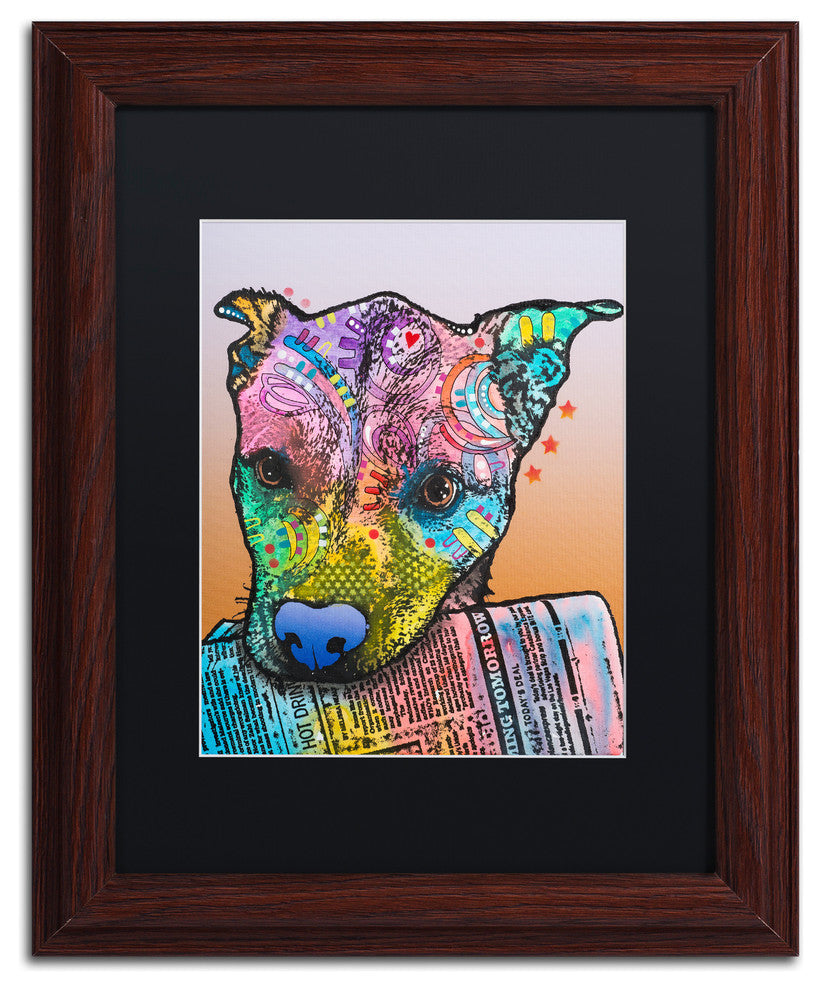 Dean Russo 'Bentley Custom 002' Matted Framed Art, Wood Frame, Black Mat, 11x14