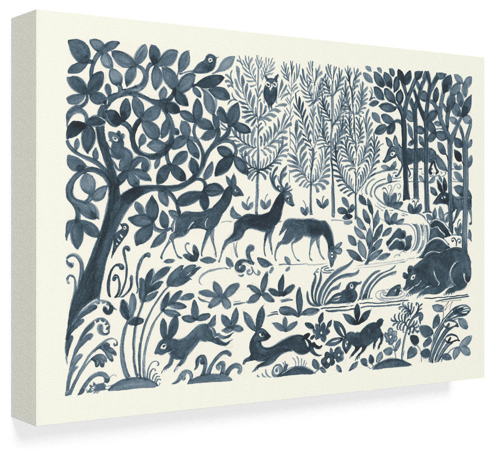"Forest Life II" by Miranda Thomas, Canvas Art, 22"x32"