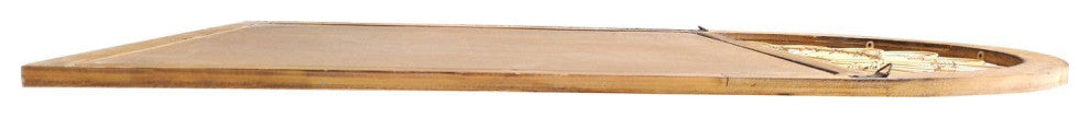 Window Wooden Wall Mirror