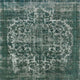 Ahgly Company Indoor Square Mid-Century Modern Area Rugs, 5' Square